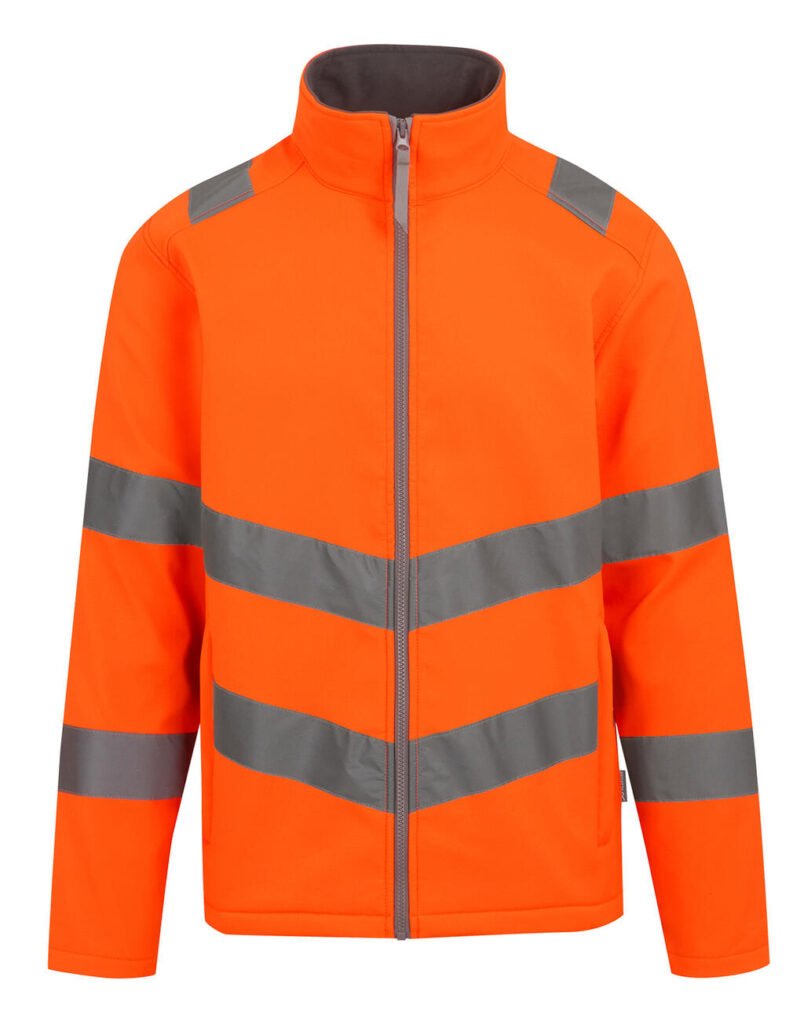 Vêtement haute visibilité Regatta High Visibility Pro Hi-Vis Ablaze Softshell orange