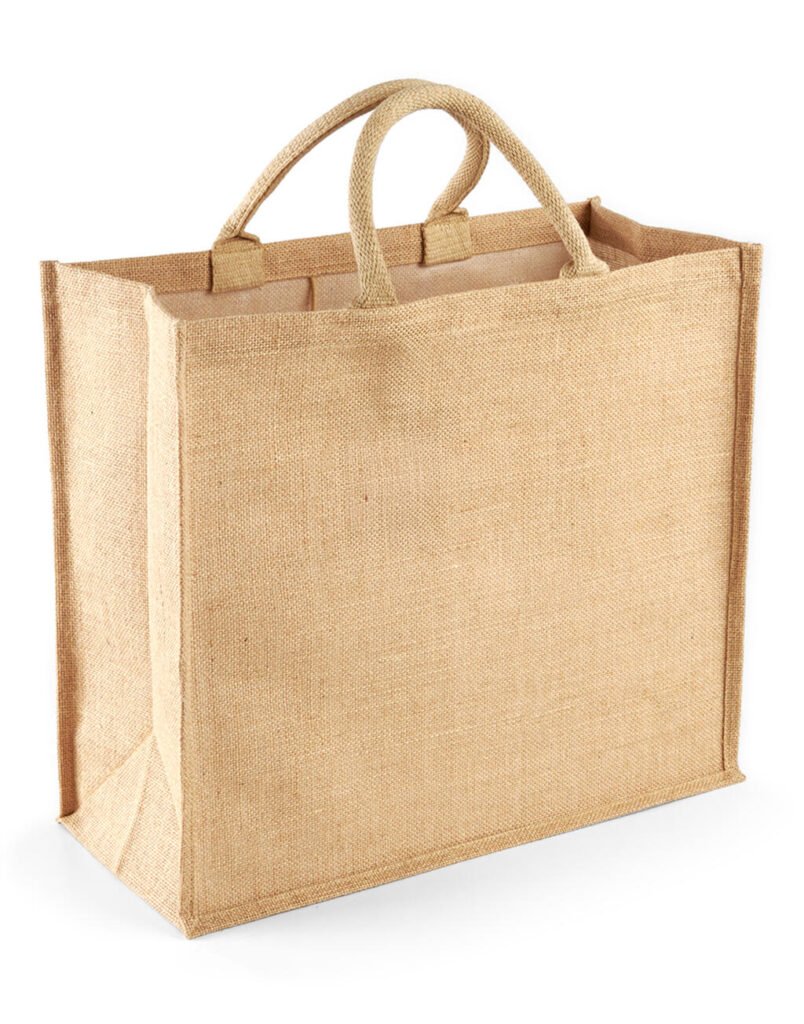 Tote bag Westford Mill Jumbo Jute Shopper naturel