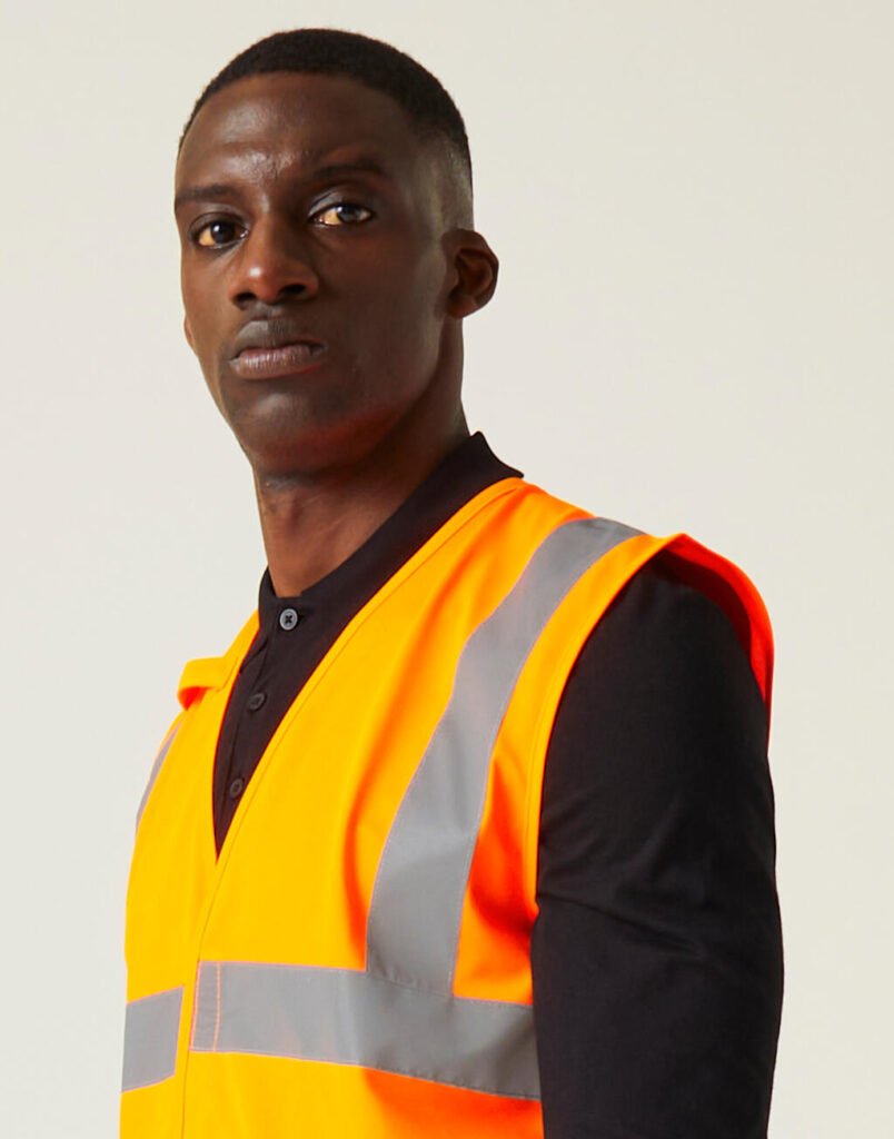 Gilet haute visibilité Regatta High Visibility Pro Hi-Vis Supervisor Vest orange