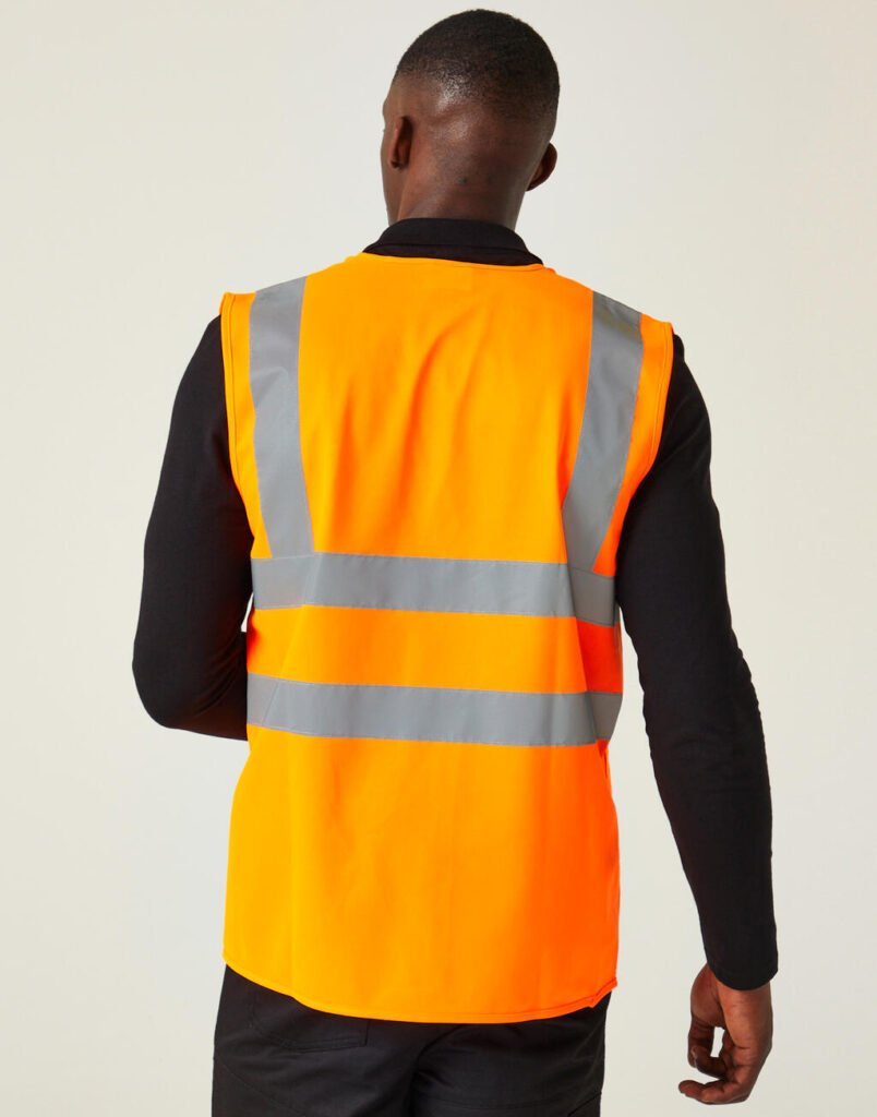 Gilet haute visibilité Regatta High Visibility Pro Hi-Vis Supervisor Vest orange