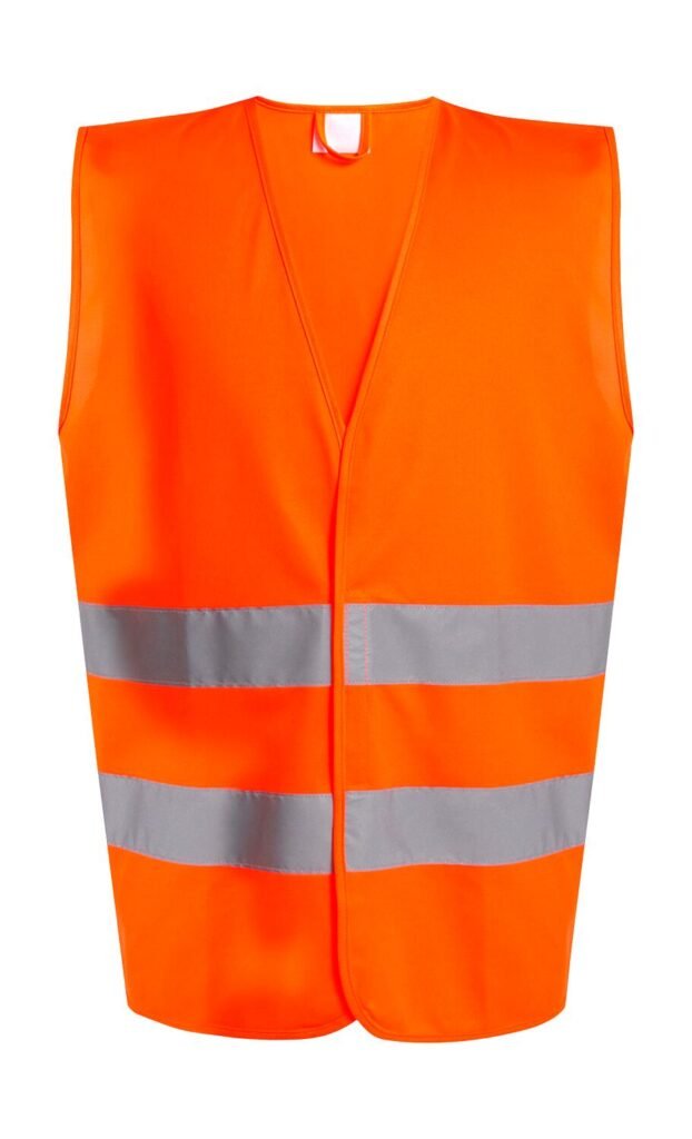 Vêtement haute visibilité Regatta High Visibility Essential Hi-Vis Easy Print Vest orange