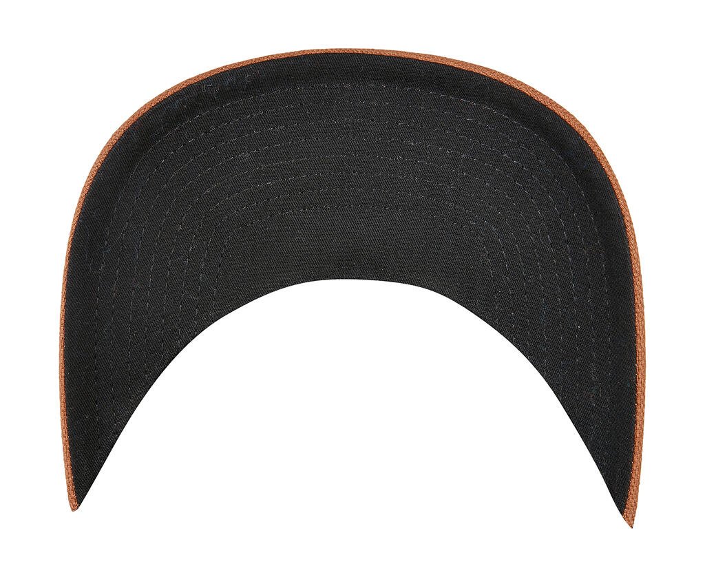 Casquette Flexfit 110 Structured Canvas Trucker toffee / noir