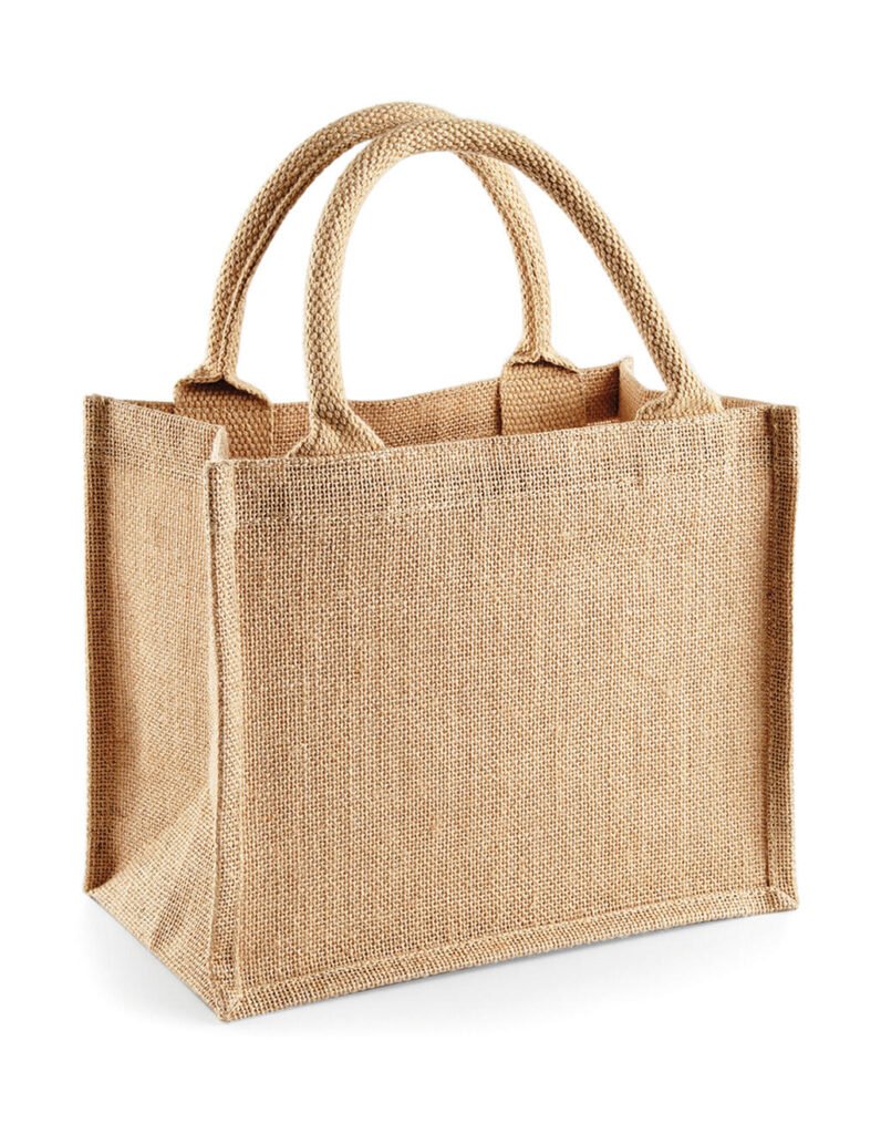 Tote bag Westford Mill Jute Mini Gift naturel