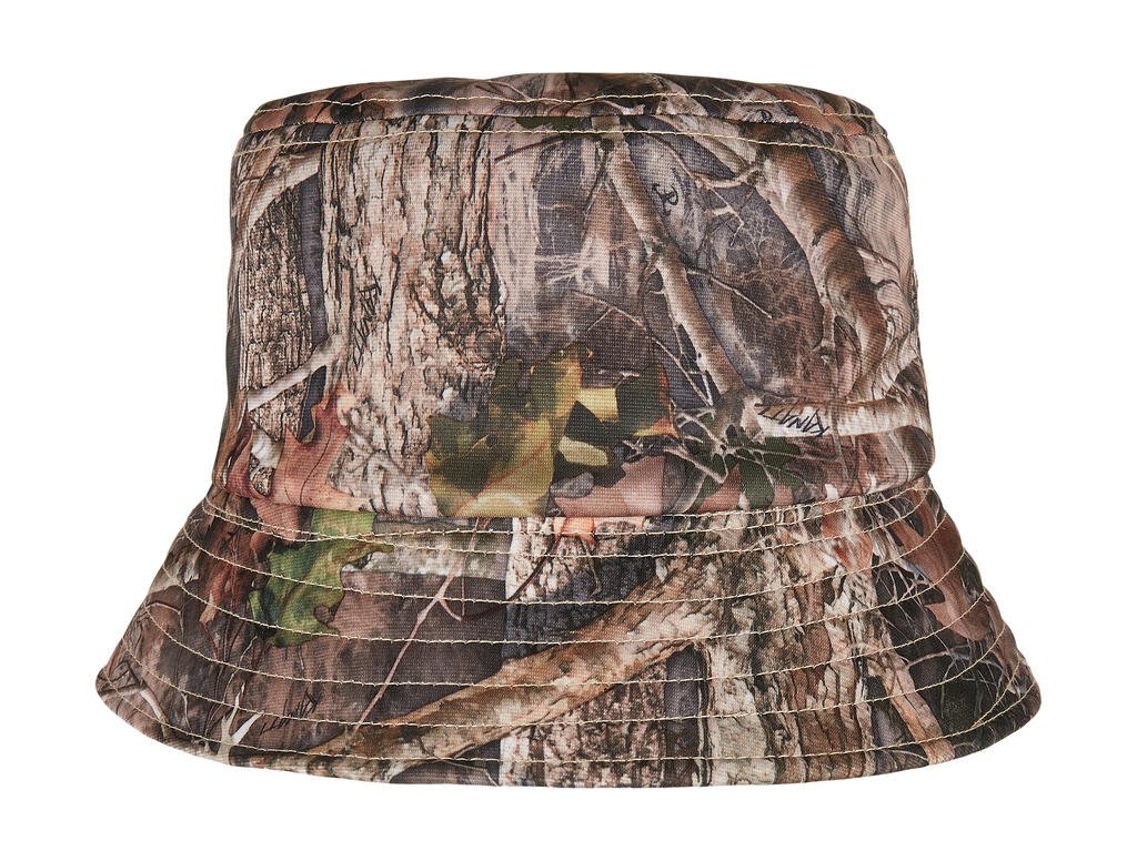 Bob Flexfit Sherpa Real Tree Camo Reversible Bucket Hat camo tree