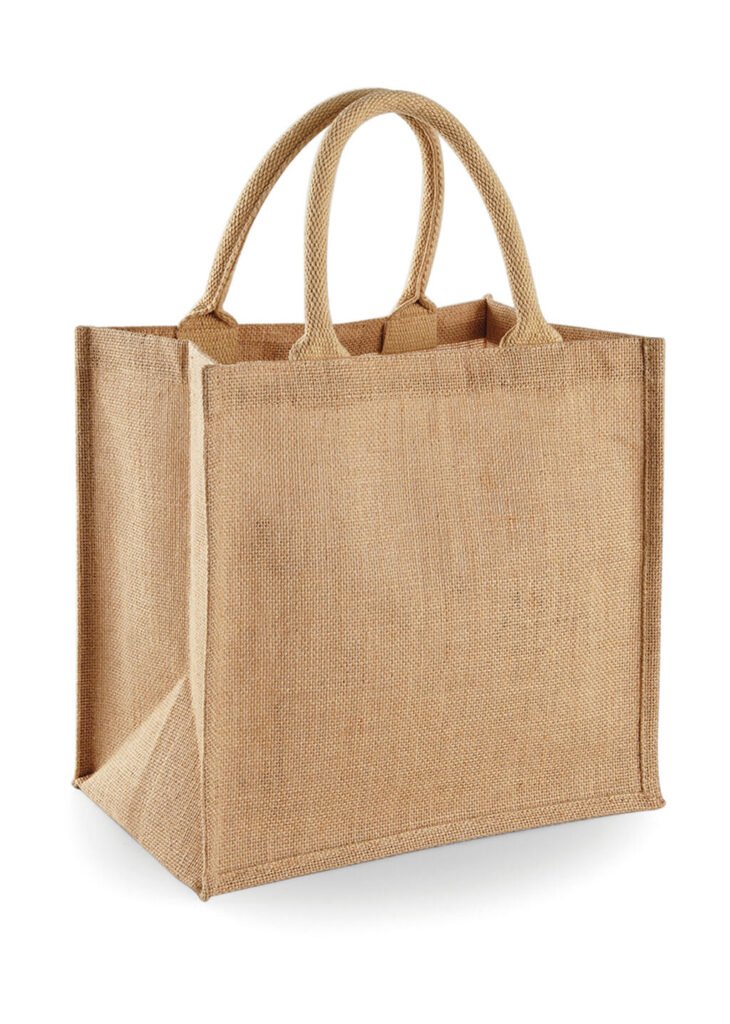 Tote bag Westford Mill Jute Midi Tote naturel