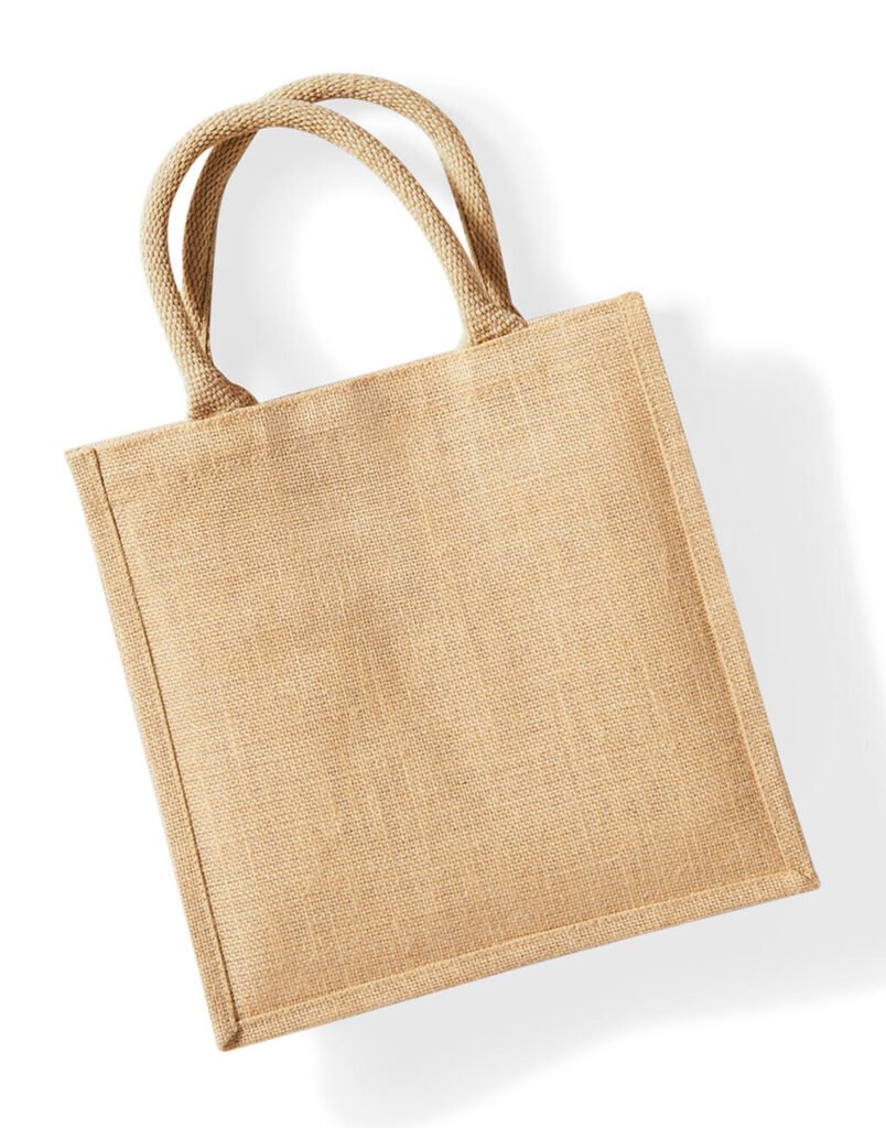 Tote bag Westford Mill Jute Midi Tote naturel