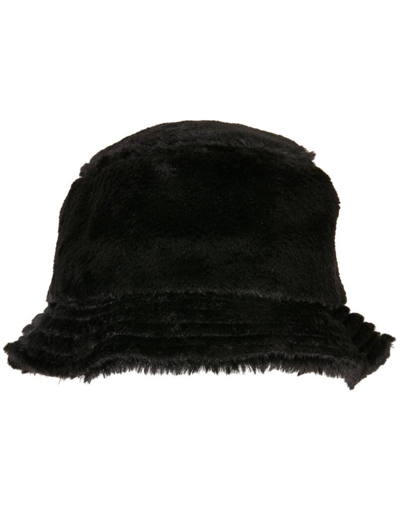 Bob Flexfit Fake Fur Bucket Hat noir