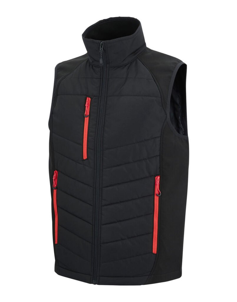 Doudoune Regatta Professional Pro Universal Bodywarmer noir / rouge