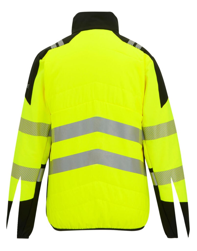 Vêtement haute visibilité Regatta Professional Hi-Vis X-Pro Hybrid noir / jaune