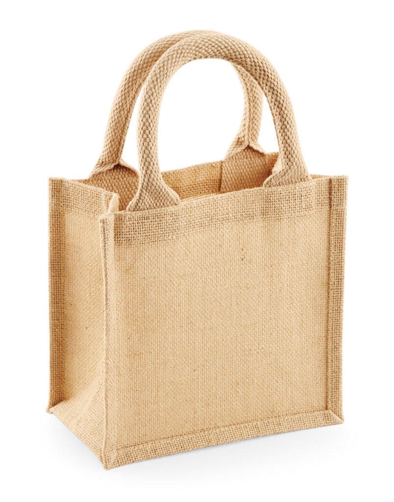 Tote bag Westford Mill Jute Petite Gift naturel