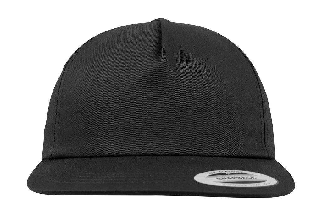 Casquette Flexfit Unstructured 5-Panel Snapback noir