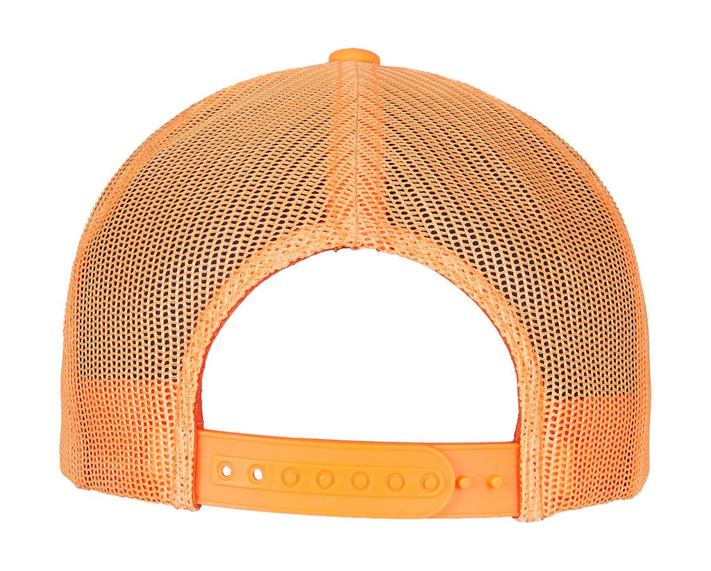 Casquette Flexfit Neon Retro Trucker orange néon