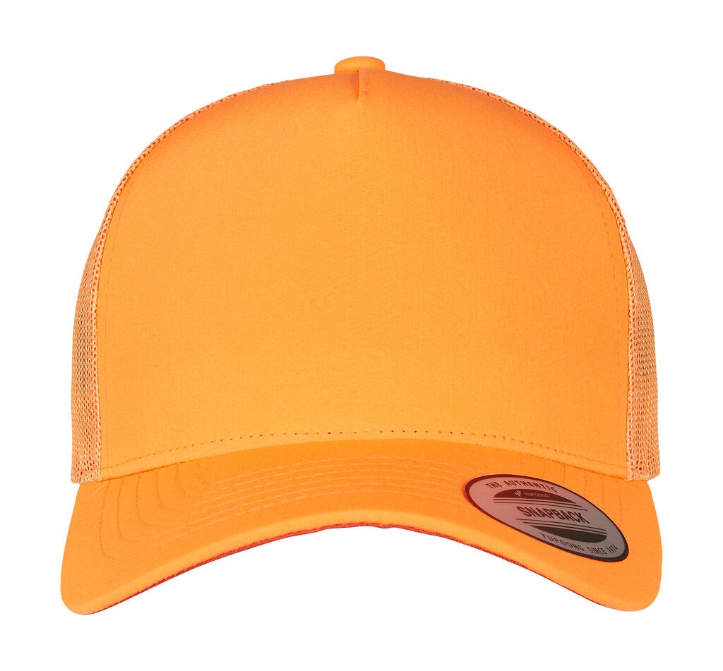 Casquette Flexfit Neon Retro Trucker orange néon