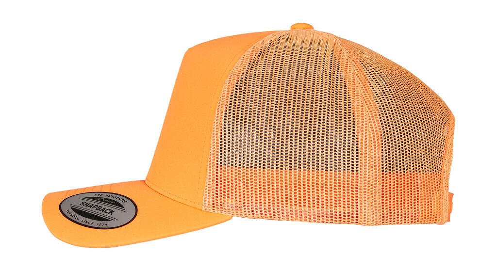 Casquette Flexfit Neon Retro Trucker orange néon