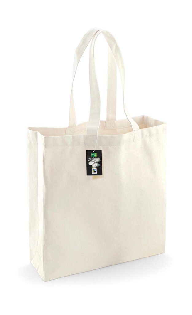 Sac Westford Mill Fairtrade Cotton Classic Shopper naturel