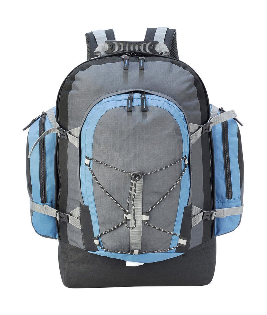 Sac Shugon Monte Rosa Classic Travel Rucksack gris foncé / noir / pétrole