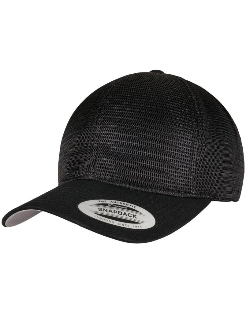 Casquette Flexfit 360° Omnimesh noir