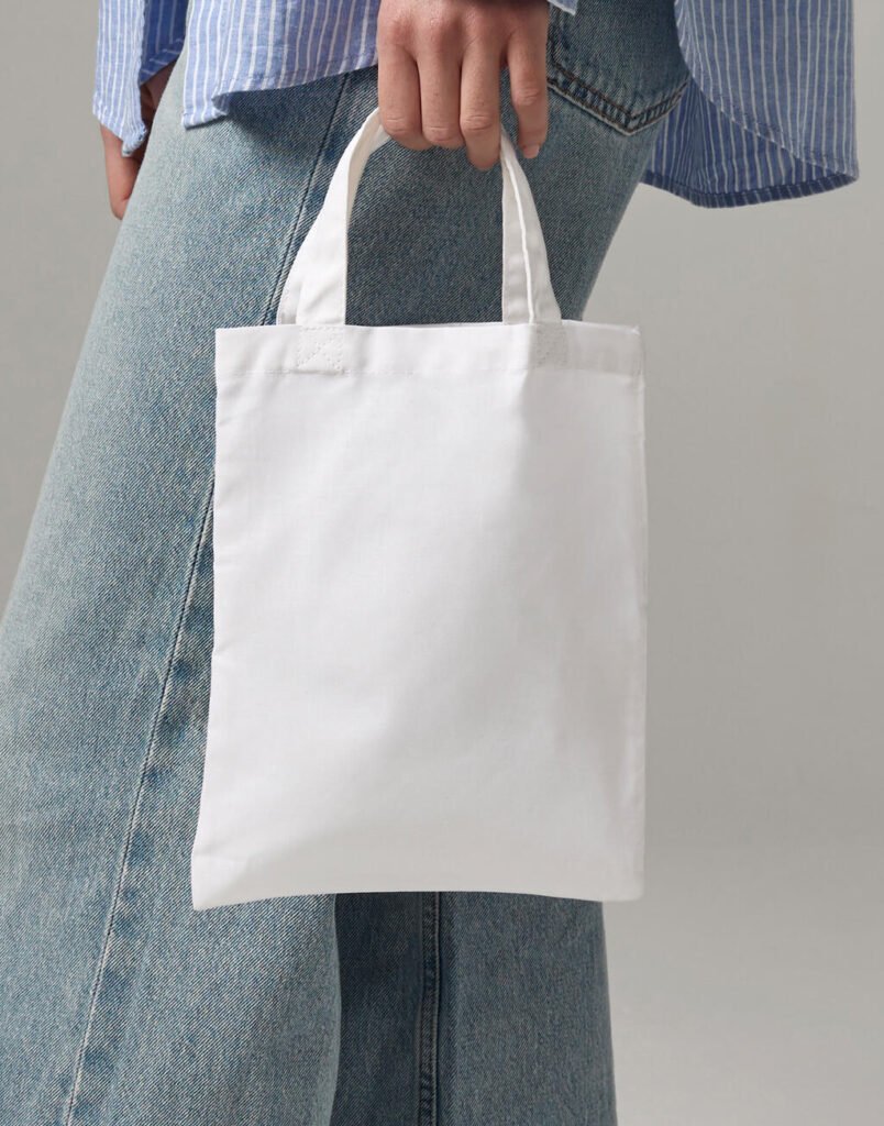 Tote bag Westford Mill Cotton Party for Life blanc