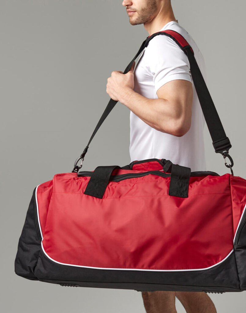 Sac de sport Quadra Jumbo Kit rouge / noir / blanc