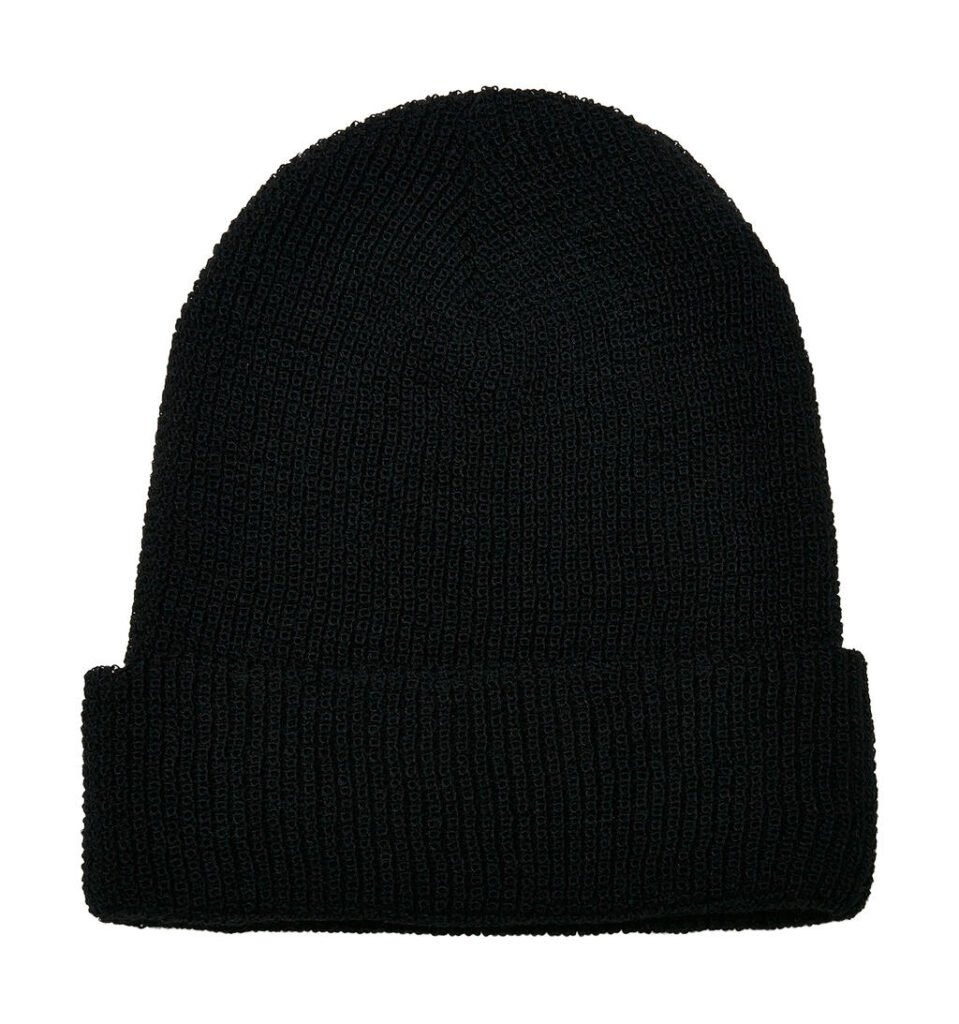 Flexfit Recycled Yarn Waffle Knit noir