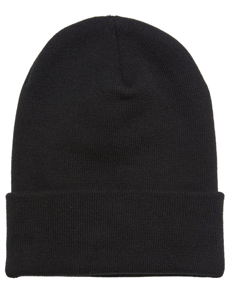 Bonnet Flexfit Heavyweight Organic Long noir