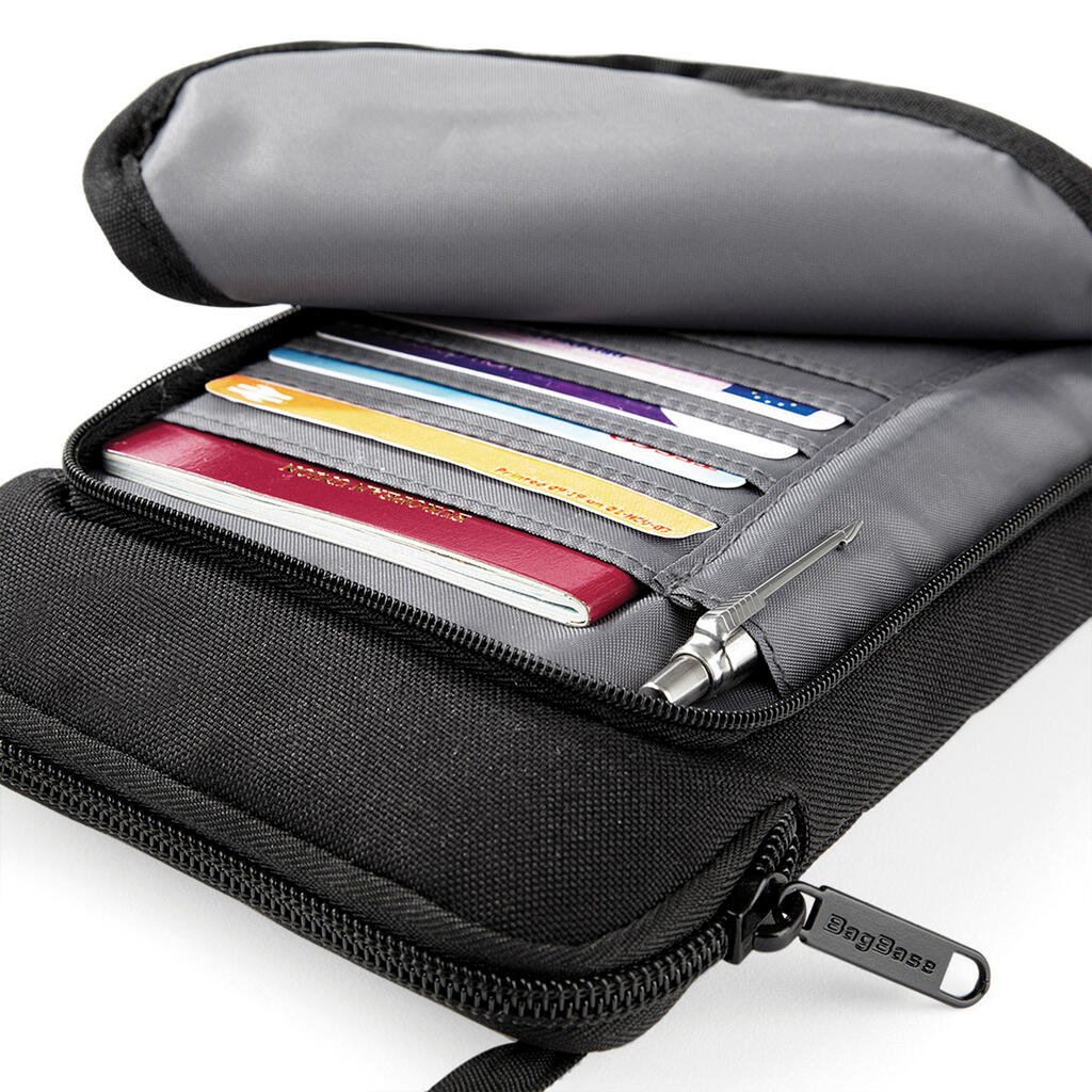 Pochette Bagbase Travel Wallet noir