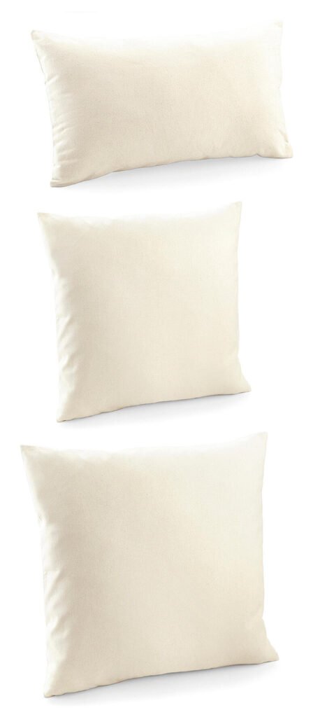 Sac de voyage Westford Mill Fairtrade Cotton Canvas Cushion Cover naturel