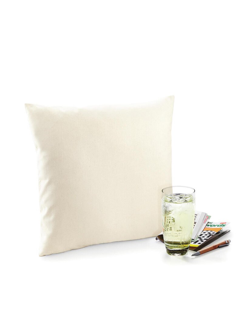 Sac de voyage Westford Mill Fairtrade Cotton Canvas Cushion Cover naturel