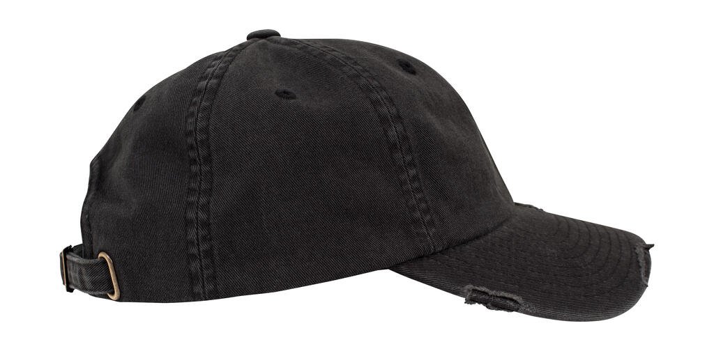 Casquette Flexfit Low Profile Destroyed noir