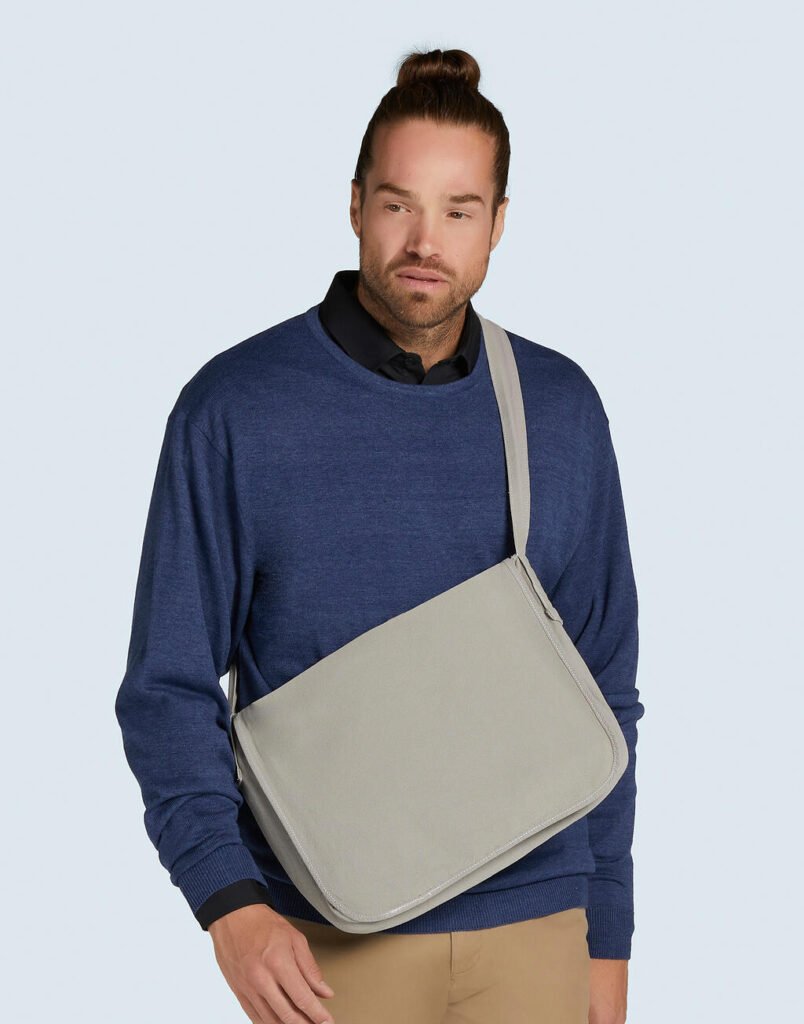 Sac SG Accessories - BAGS Canvas Messenger neutral grey
