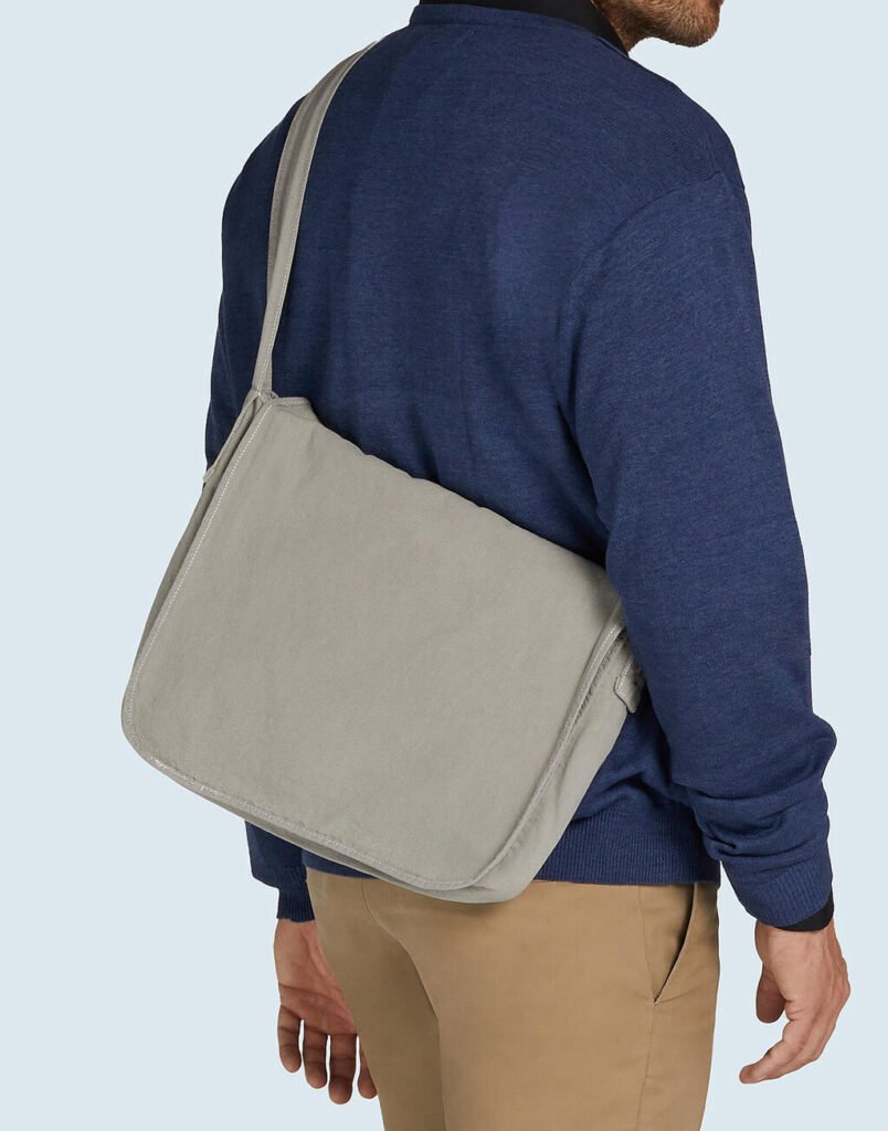Sac SG Accessories - BAGS Canvas Messenger neutral grey