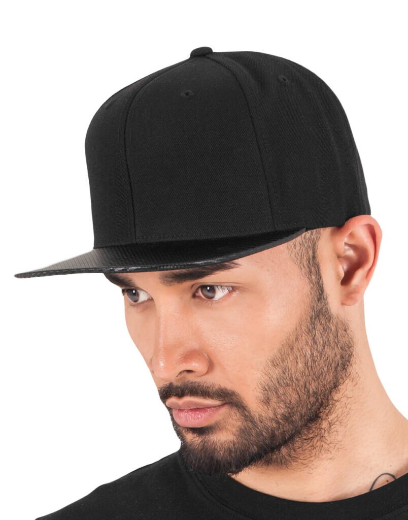 Casquette Flexfit Carbon Snapback noir / carbon