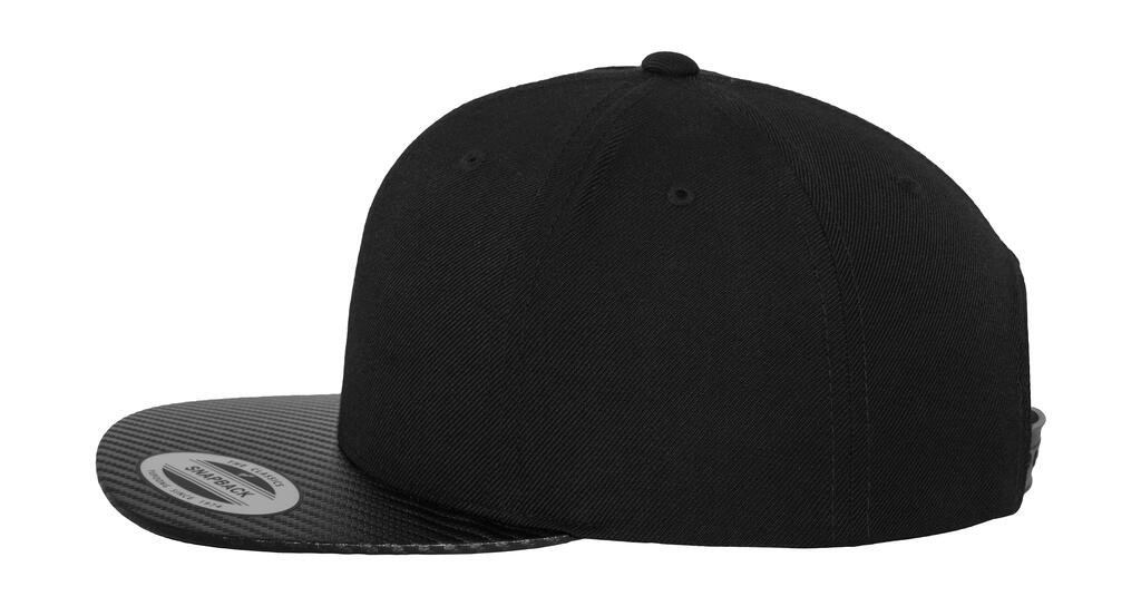 Casquette Flexfit Carbon Snapback noir / carbon