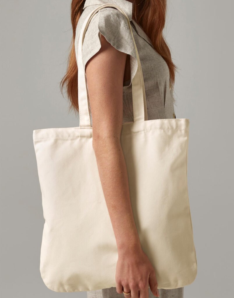 Tote bag Westford Mill EarthAware™ Organic Spring Tote naturel