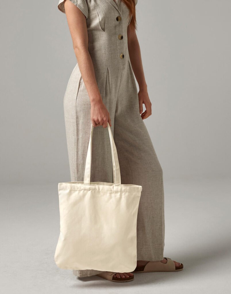 Tote bag Westford Mill EarthAware™ Organic Spring Tote naturel