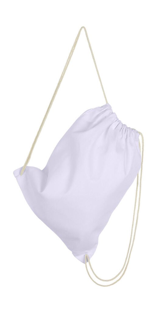 Sac SG Accessories - BAGS Canvas Cotton Drawstring Backpack snowwhite