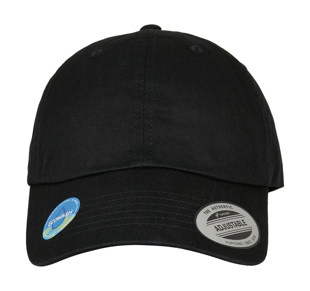 Casquette Flexfit Ecowash Dad noir