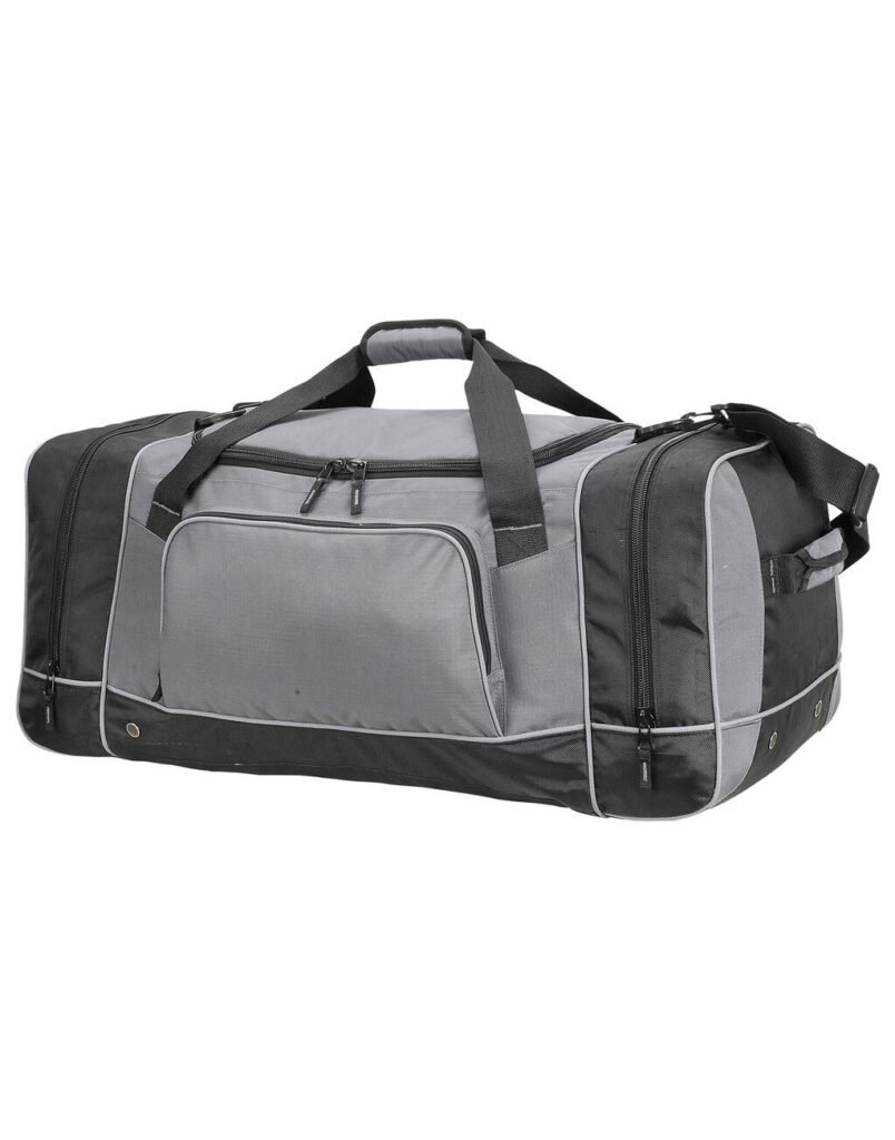 Sac de sport Shugon Chicago Spacious Holdall gris / noir