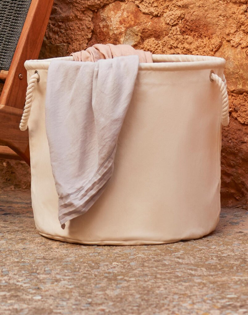 Sac de voyage Westford Mill Heavy Canvas Storage Trug naturel