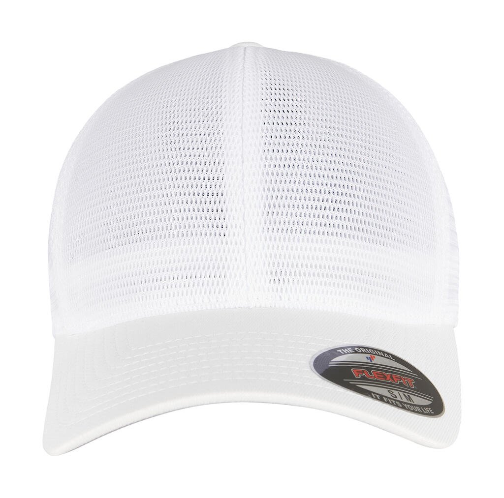 Casquette Flexfit 360 Omnimesh blanc