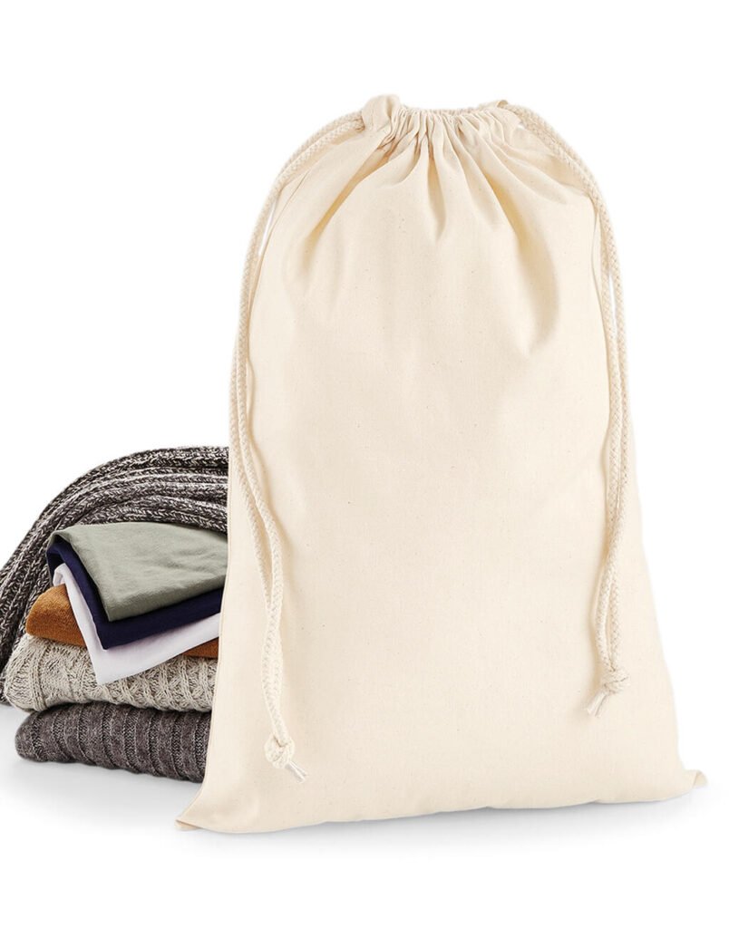 Sac de voyage Westford Mill Premium Cotton Stuff naturel