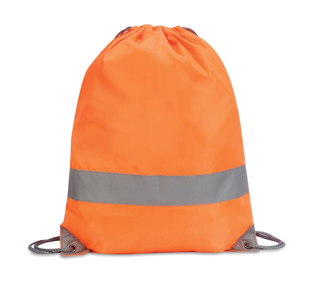 Vêtement haute visibilité Shugon Stafford Hi-vis Drawstring Tote orange haute visibilité