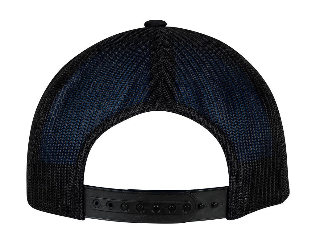 Casquette Flexfit Foam Trucker Curved Visor noir / blanc / noir