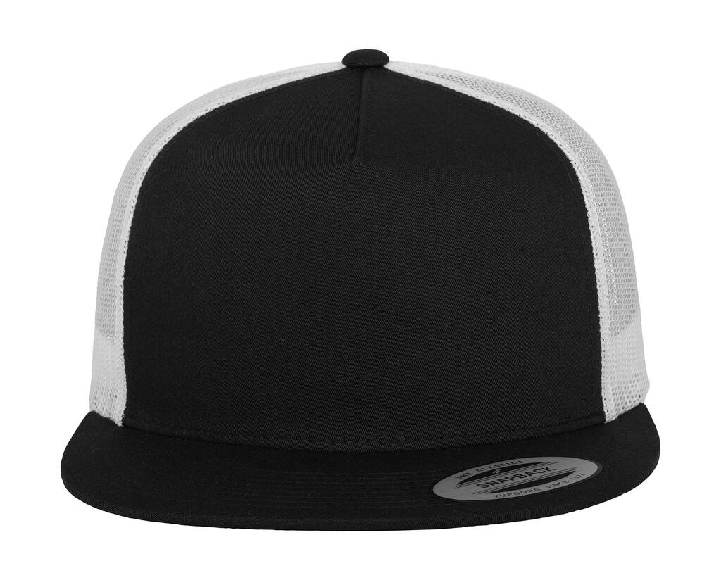 Casquette Flexfit Classic Trucker 2-Tone noir / blanc
