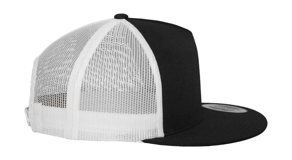 Casquette Flexfit Classic Trucker 2-Tone noir / blanc