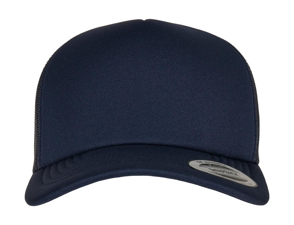 Casquette Flexfit Classic Curved Visor Foam Trucker marine