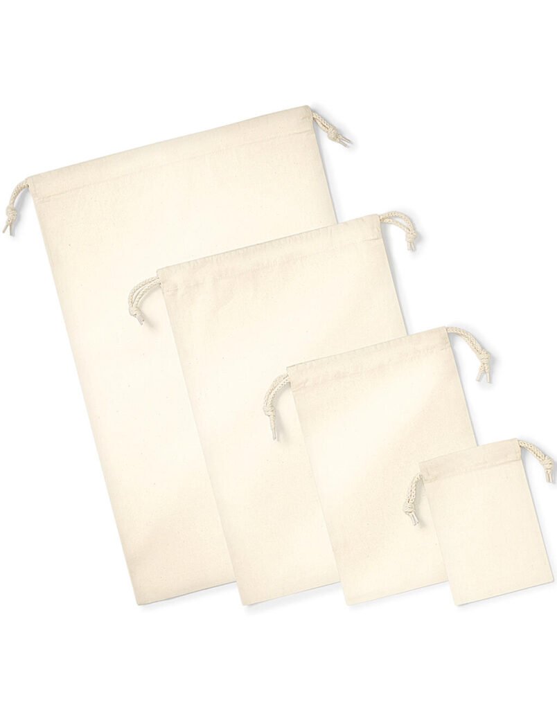 Sac de voyage Westford Mill Organic Premium Cotton Stuff naturel