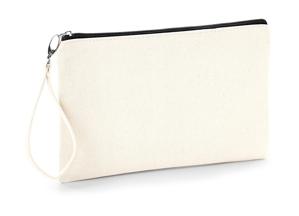 Pochette Westford Mill Canvas Wristlet Pouch naturel / noir