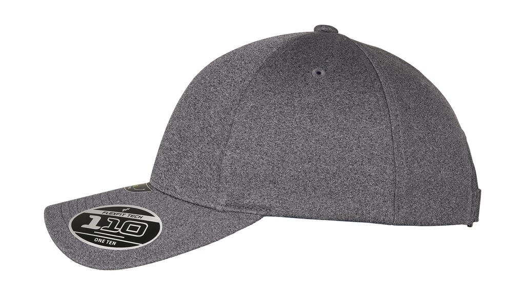 Casquette Flexfit 110 Melange Unipanel gris foncé