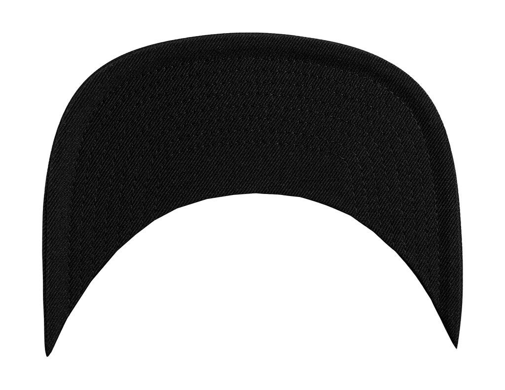 Casquette Flexfit Stripes Melange Crown Snapback noir / gris